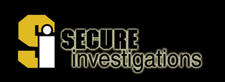 SI SECURE INVESTIGATIONS logo