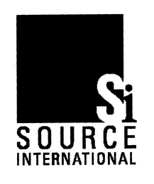 SI SOURCE INTERNATIONAL logo