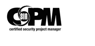 SIA CSPM CERTIFIED SECURITY PROJECT MANAGER logo