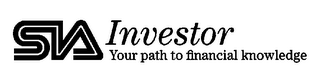 SIA INVESTOR YOUR PATH TO FINANCIAL KNOWLEDGE logo