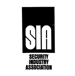 SIA SECURITY INDUSTRY ASSOCIATION logo