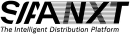 SIAA NXT THE INTELLIGENT DISTRIBUTION PLATFORM logo