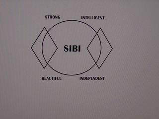 SIBI STRONG INTELLIGENT BEAUTIFUL INDEPENDENT logo