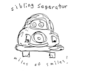 SIBLING SEPARATOR MILES OF SMILES! logo
