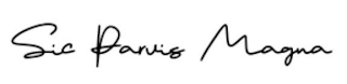 SIC PARVIS MAGNA logo
