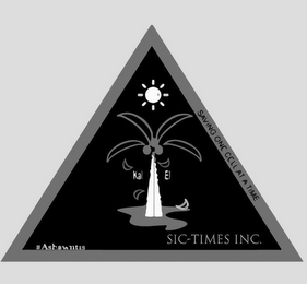 SIC-TIMES INC. SAVING ONE CELL AT A TIME KAL EL #ASHAWNTIS logo