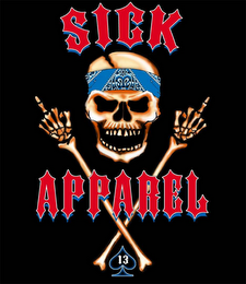 SICK APPAREL 13 logo