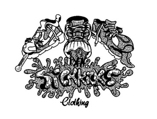 SICK KICKS CLOTHING logo