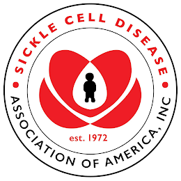 SICKLE CELL DISEASE ASSOCIATION OF AMERICA, INC. ESTABLISHED 1972 logo