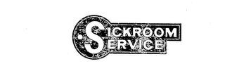 SICKROOM SERVICE logo
