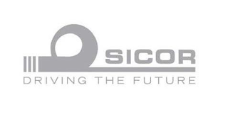 SICOR DRIVING THE FUTURE logo