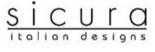SICURA ITALIAN DESIGNS logo