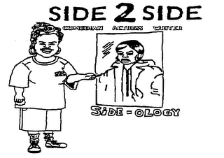 SIDE 2 SIDE COMEDIAN ACTRESS WRITER SIDE-OLOGY logo