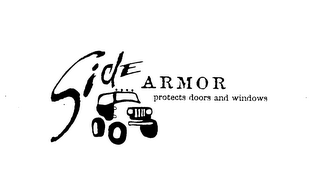 SIDE ARMOR PROTECTS DOORS AND WINDOWS logo