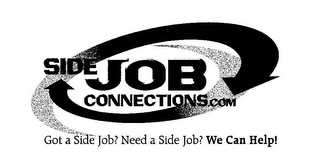 SIDEJOB CONNECTIONS.COM GOT A SIDE JOB? NEED A SIDE JOB? WE CAN HELP! logo
