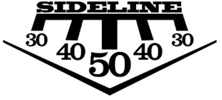 SIDELINE 30 40 50 40 30 logo