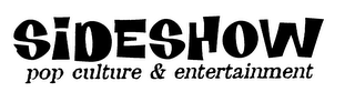 SIDESHOW POP CULTURE & ENTERTAINMENT logo
