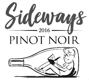 SIDEWAYS 2016 PINOT NOIR logo