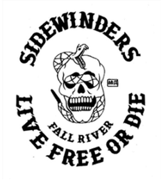 SIDEWINDERS LIVE FREE OR DIE FALL RIVER logo