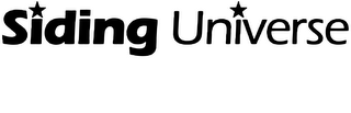 SIDING UNIVERSE logo