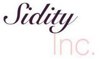 SIDITY INC. logo