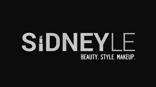 SIDNEYLE BEAUTY.STYLE.MAKEUP. logo