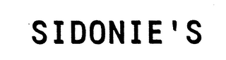 SIDONIE'S logo