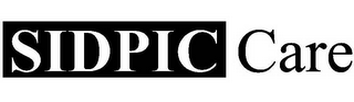 SIDPIC CARE logo