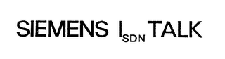 SIEMENS ISDN TALK logo