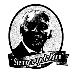 "SIEMPRE QUEDA BIEN" logo