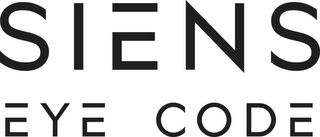 SIENS EYE CODE logo