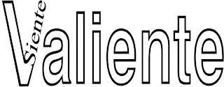 SIENTE VALIENTE logo