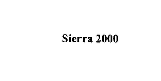 SIERRA 2000 logo
