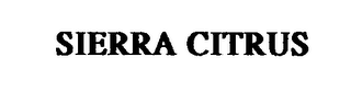 SIERRA CITRUS logo