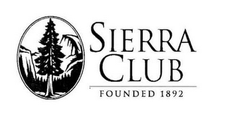 SIERRA CLUB FOUNDED 1892 logo