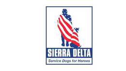 SIERRA DELTA SERVICE DOGS FOR HEROES logo
