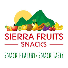 SIERRA FRUITS SNACKS SNACK HEALTHY SNACK TASTY logo