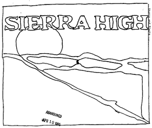 SIERRA HIGH logo