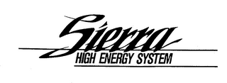 SIERRA HIGH ENERGY SYSTEM logo