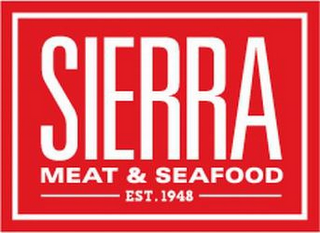 SIERRA MEAT & SEAFOOD EST. 1948 logo