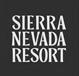SIERRA NEVADA RESORT logo