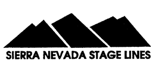 SIERRA NEVADA STAGE LINES logo