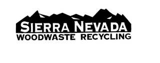 SIERRA NEVADA WOODWASTE RECYCLING logo