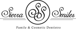 SIERRA SMILES SS FAMILY & COSMETIC DENTISTRY logo