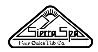 SIERRA SPA FAIR OAKS TUB CO. logo
