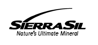 SIERRASIL, NATURE'S ULTIMATE MINERAL logo