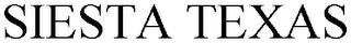 SIESTA TEXAS logo