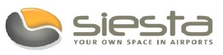 SIESTA YOUR OWN SPACE IN AIRPORTS logo