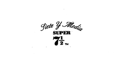 SIETE Y MEDIA SUPER 7 1/2 logo