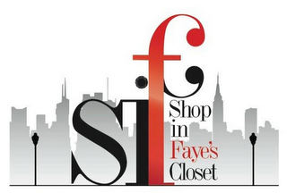 SIFC SHOP IN FAYE'S CLOSET logo